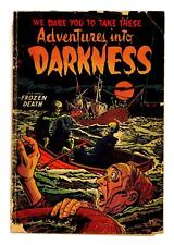 Adventures into Darkness #14 GD- 1.8 1954 picture