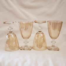 Heisey Glass Company CARCASSONE Water set of Four 6⅜