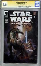 💥 CGC 9.6 TIMOTHY ZAHN SIGNED STAR WARS HEIR TO THE EMPIRE #5 Comic Pack THRAWN picture