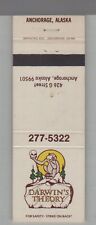 Matchbook Cover - Monkey - Darwin's Theory Anchorage, Alaska picture