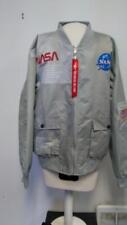 ASST SERIES NASA Jacket SPACE AERONAUTICS USA Flag Patch Full Zip  Size M F/S picture