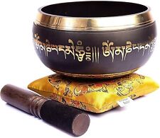Authentic Tibetan Singing Bowl Set For Meditation Sound 7 Chakra Healing picture