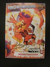 2023 Marvel Anime Vol 2 Rocket Raccoon Kodomomuke Gold Asrtist Autograph #/100 picture