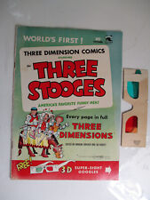 Three Dimension Comics #2, Three Stooges, VG/F, 5.0 (C), OWW Pages picture