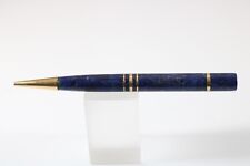 Vintage (1930-34) Swan Mabie Todd & Co Fyne Poynt Marbled Blue Mechanical Pencil picture