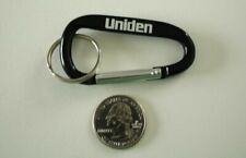 Uniden Wireless Communications Carabiner Clip Black Keychain Key Ring #30469 picture