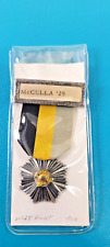 USMA West Point Military Academy Medal Pin Ribbon Insignia c. 1929 Cadet Name picture