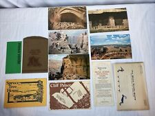 Mesa Verde National Park Colorado Vintage Lot Spruce Tree Cliff Palace Guides picture
