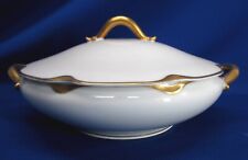 1901 HAVILAND LIMOGES SILVER ANNIVERSARY PATTERN ROUND LIDDED TUREEN picture