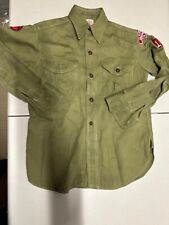 Vintage Boy Scout Longsleeve Uniform Shirt 12.5