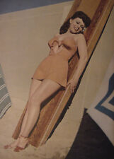 1944 Original Esquire Art WWII Era Photographs LOLA COGAN JIMMY SAVO picture