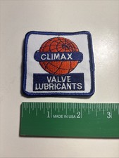 Climax Valve Lubricants Embroidered Patch picture