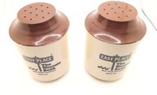 Vintage 1970's The Wayzata Bank And Trust Salt N Pepper Shakers picture