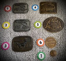 NRA/Hunting Belt Buckles & Collectibles-Lot of 7 picture
