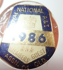 1986 RNA lady membership badge picture