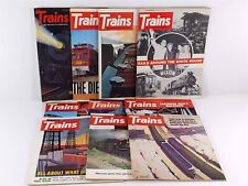 TRAINS Magazine 1971, 1972, 1973 Lot 10 Issues Model Railroading Kalmbach picture