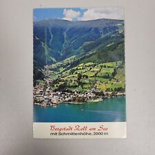 Vintage Austria Postcard Bergstadt Zell am See Europe International Travel picture
