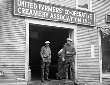 1936 Farmer's Co-Op Creamery, Hardwick, Vermont Old Photo 8.5