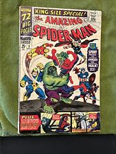 AMAZING SPIDER-MAN KING SIZE SPECIAL 3 NICE VG COPY GREAT GLOSS WOW MAKE OFFER picture