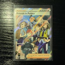 Pokémon TCG Friends in Paldea Ultra Rare Holo Prismatic Evolutions 137/131 Nm picture
