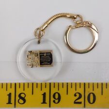 Vintage Keychain Hewlett Packard Hp Acrylic Computer Technology Silicon Valley  picture