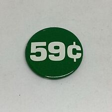 Vintage “59¢” Gender Pay-Wage Gap Women’s Rights Button picture