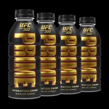 UFC 300 Prime Hydration Drinks Bottles Limited Edition 4 PACK Drink UFC300 NEW picture