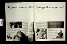 1967 PG&E Lighting Problems Man Hurt Thumb Glasses Vintage Print Ad 24571 picture