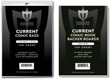 100 Premium Current / Modern Comic Book Bags and Boards / Sleeves Max Archival picture