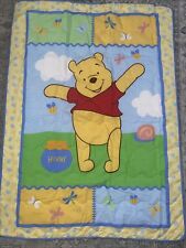 Vtg Disney Winnie the Pooh  Comforter Baby Crib Blanket NEW NOS Vintage picture