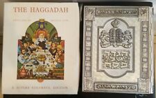 Vtg Israel Judaica Jeweled Metal Cover The Haggadah  by Arthur Szyk with Box picture