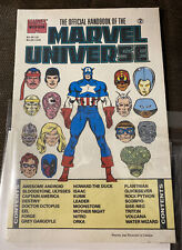Marvel Comics The Handbook Of The MARVEL UNIVERSE Master Edition #2 SEALED picture