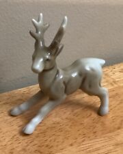 porcelain deer figurine vintage Occupied Japan Porcelain Deer  picture