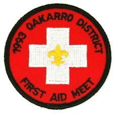 1993 First Aid Meet Oakarro District Patch Boy Scouts BSA picture