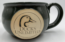 Sunset Hill Stoneware Ducks Unlimited Coffee Mug Wetlands Conservation Waterfowl picture