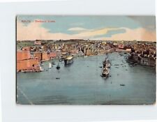 Postcard Dockyard Creek Malta picture
