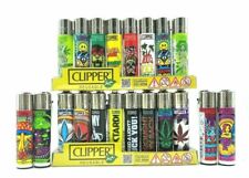 4 X Original Brand CLIPPER LIGHTERS Full Size Refillable - Mix Style picture