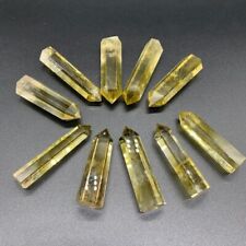 3'' Citrine Point Obelisk Natural Crystal Wand Tower Home Decoration picture