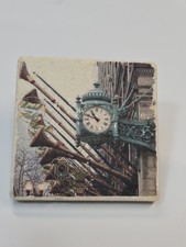 Marshall Fields Clock & Holiday Trumpets Travel Souvenir Fridge Magnet Chicago picture