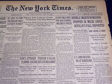 1936 JULY 25 NEW YORK TIMES - REBELS MARCH ON MADRID - NT 4047 picture