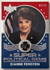 DIANNE FEINSTEIN 2020 DECISION SUPER POLITICAL GEMS #/d 6/10 CARD U.S. SENATOR picture