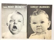 2 1950s CATECHETICAL GUILD PUBLICATIONS Pamphlets - Sunday Manners - Money  picture