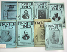 Western Americana American History Frontier Times 1925-1931 8 Issues Reprints picture