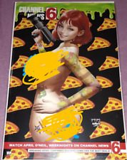 Bear Babes April O'Neil TMNT Tatted Limited VIP Pizza Bookoo Comics Jacob Full N picture