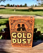 Vintage Fairbanks Gold Dust Washing Powder 5oz Full Box Lever Bros Advertising picture