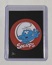 The Smurfs Limited Edition Artist Signed “Studio Peyo” Trading Card 1/10 picture
