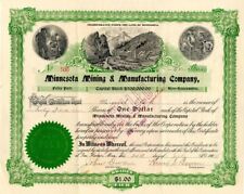 3M - Minnesota Mining and Manufacturing Co. signed by John Dwan & Henry S. Bryan picture