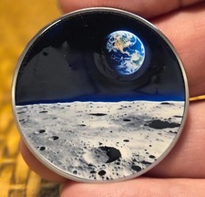 AMERICAN MILITARY CHALLENGE COIN "SPACE TRAVEL-NASA-SPACE-X" picture