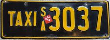 South Australia SA - Taxi License Plate picture