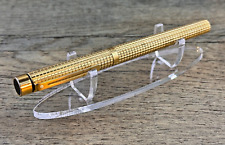 Vintage Schaefer White Dot Gold Electroplated Fountain Pen 585 14k Gold Fine Nib picture